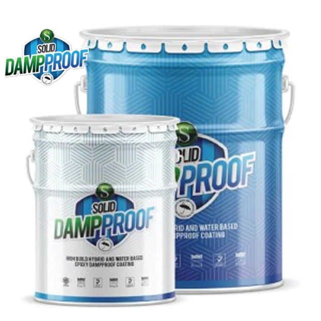 SOLID DampProof 5 kg High Build Hybrid and Water Based Epoxy DampProof Coating (coating dampproof epoxy water based)