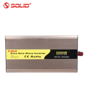 Solid electric pure sine wave 24 volt 2000 watt inverter dc to ac converters