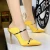 Import Spring Heel High Heels Sandals Lady Pumps Classics Slip On Shoes Sexy Women Party Shoes from China
