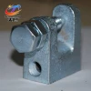 Square fasteners of tiger&#39;s card c section steel fitting button iron card steel square pipe clamp clip
