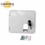 square RV electrical hatches OEM marine plastic parts  injection molded  RV accessories  ABS OEM injection plastic parts