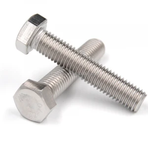 ss304 316 stainless steel  Din933 hex bolts screws U-bolts