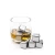 Import SS304 Cubes Reusable Set Gift Whiskey Stones Dice Molds Stainless Steel Ice Cube from China