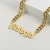 Import Stainless Steel 18k Gold Plated 7mm Wide Cuban Link Chain Necklace Custom Babygirl Any Name Pendant Necklace For Men Women from China