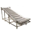 Stainless Steel Chain Driven Mesh Belt Conveyor For Chestnuts Conveying