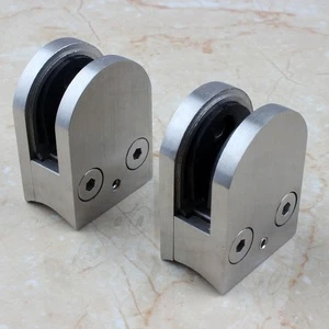 Stainless Steel Glass Balustrade/ Staircase Fitting / Handrail Fitting Glass Clamp