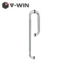 stainless steel glass door handle for shower&amp;bathroom shower handle
