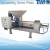 stainless steel high dehydration rate dewatering screw press