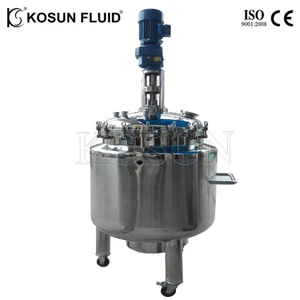 stainless steel high pressure agitated tank reactor