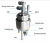 Import Stainless steel homogeneous emulsion mixing tank with homogenizing blender from China