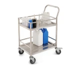Stainless Steel Hotel Food Trolley restaurant dining cart Turnover Storage Trolley Cart
