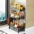 Import Stainless steel kitchen shelf, multi-purpose seasoning rack, wall-mounted double-layer storage rack from China