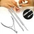 Import Stainless Steel Manicure pedicure Beauty Instrument / Cuticle Nail Pushers from Pakistan