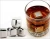 Import Stainless Steel Metal ice cube stone,cool your wine from China