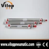 stainless steel mini air cylinder /high quality pneumatic cylinder round line