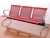 Import Steel Bench Seating Public 4 Seater Airport Waiting Chair Airport Waiting Room Furniture Stainless Steel Metal 0.5-1.0mm 5 Years from China