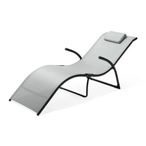 steel sling foldable lounge