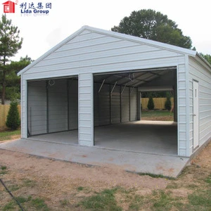 Steel structure car garage design