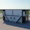 Steel Structure Ready Prefab House Small Mobile Homes Security Booth Temporary Office Casa Contenedor
