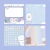 Import Sticky notes it post note promotional custom logo printed adhesive note pad kawaii from China