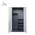 Import Storage Clothes Locker Steel Cabinet High Quality Knock Dowm 2 Swing Door Metal Commercial Furniture Modern with Lightening Lock from China