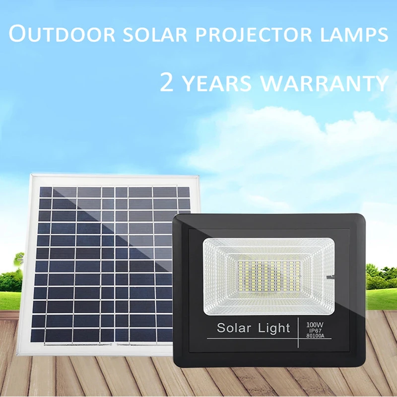 Strong Lumen Dc6V 12V 100 Led Outdoor Waterproof Solar Light Pir Motion Sensor Security Wall Lamp Wide Angle Solar Powered Light