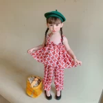 Summer toddler boutique sets girls clothing