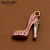 Import Suntown Fashion Accessory Colored Enamel Jewellery Women High Heel Shoes Charms Diamond Jewelry Charm Wholesale Jewelry Findings from China