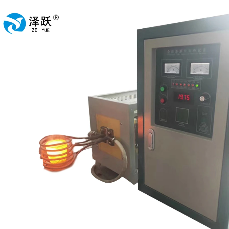 Super audio frequency induction heating machine for metal forging