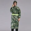 Super cool popular camouflage pu raincoat for adult men waterproof windproof breathable OEM service for adult outwear OEKO-TEX