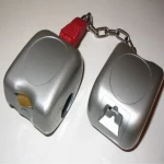 Supermarket coin operated shopping trolley cart locking coin lock for sale