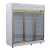 Import supermarket shop 3 door heater glass door upright display chiller commerical refrigerator from Pakistan