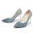 Import Synthetic leather 9cm women high heel shoes pointed toe women dress shoes from China