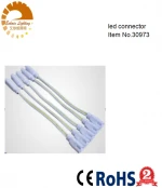 T5 LED Integrated Tubes Lamp Double-enclosed 3Pins Wire Connector Cable Connector Corner Line Holder Adapter Wire Accessories