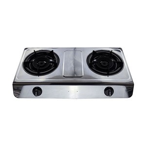Table Stainless Steel  Cooktop 2 Burners Gas Cooker gas Stove