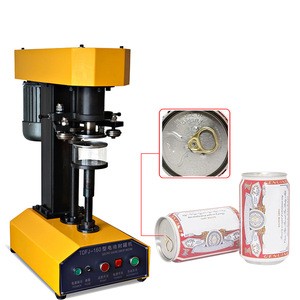 TDFJ-160 ring pull canning semi-automatic can closing sealing machine 110v can sealer