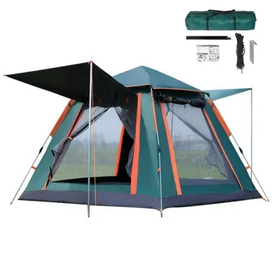 Tent Pop up Tent Three Season Polyester Camping Tent for Outdoor Leisure Hiking