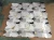Import Tile of Love Bianco Carrara Mixed Nero Marquina Mixed Brass Water Jet Mosaic from China