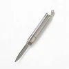 Titanium Mini Key Defense keyring Fold Knife Bottle Opener Pare Peel letter open Multi Pocket Tool parcel Multipurpose