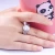 Import TL-024 Tonglin Customized Fashion Women Jewelry Wedding Micro Insert Gemstone 925 Sterling Silver Ring from China