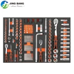 Tool Trolley With 4 Drawers 234 PCS Tools for Auto Workshop International Version