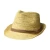 Top fashion ladies beach Madagascar raffia straw fedora hat summer sun raffia straw hat