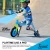 Top Selling 4 in1 children&#39;s push balance bike first kids kick scooters thrree wheels baby tricycle