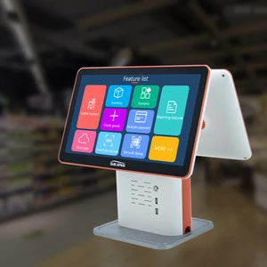 Touch Dual Screen 15.6 Inch Tablet Cheap Customer Public Display POS System Terminal