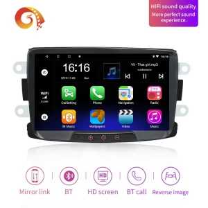 Touch Screen Car Navigation Video Music Multimedia System Android Stereo For Renault Dacia Duster 2010-2015
