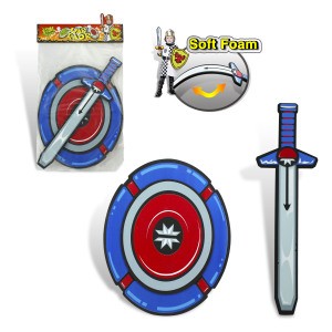 Toy Weapon Toy Set Medieval Weapons Foam Sword for Kids