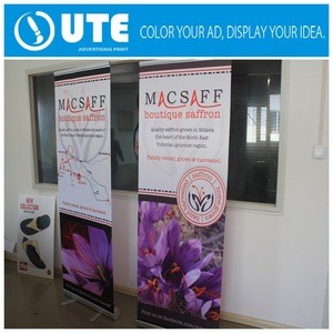trade show use print roll up stang,roll up display, rotating banner stand