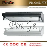 ultra-thin/slim range hood/cooker hood for kitchen appliance 60cm PG208-10A(60)