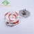 Import Unique Custom Metal Colorful Green Red Yellow Rose Flower epoxy domed lapel pin from China