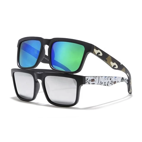 Unisex Pc Frame UV400 Mirrored Men Square Sport, Polarized Sunglasses/